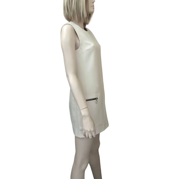 Rachel Roy Shift Dress with Seam Stitching Detail Large zippered pockets S-M - Picture 8 of 16